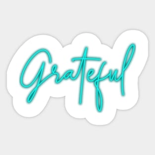 Be Grateful Sticker